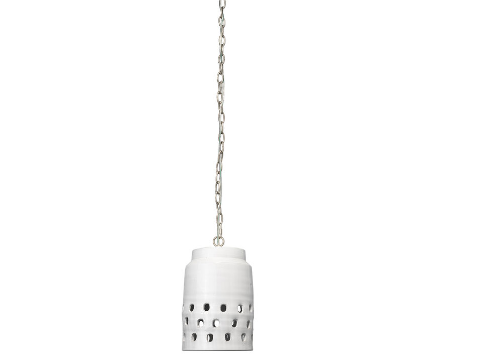 Long Perforated Pendant