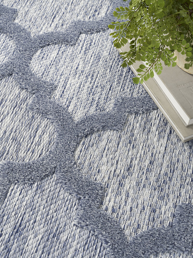 Easy Care NES01 Denim/Blue 9' x 12' Rug