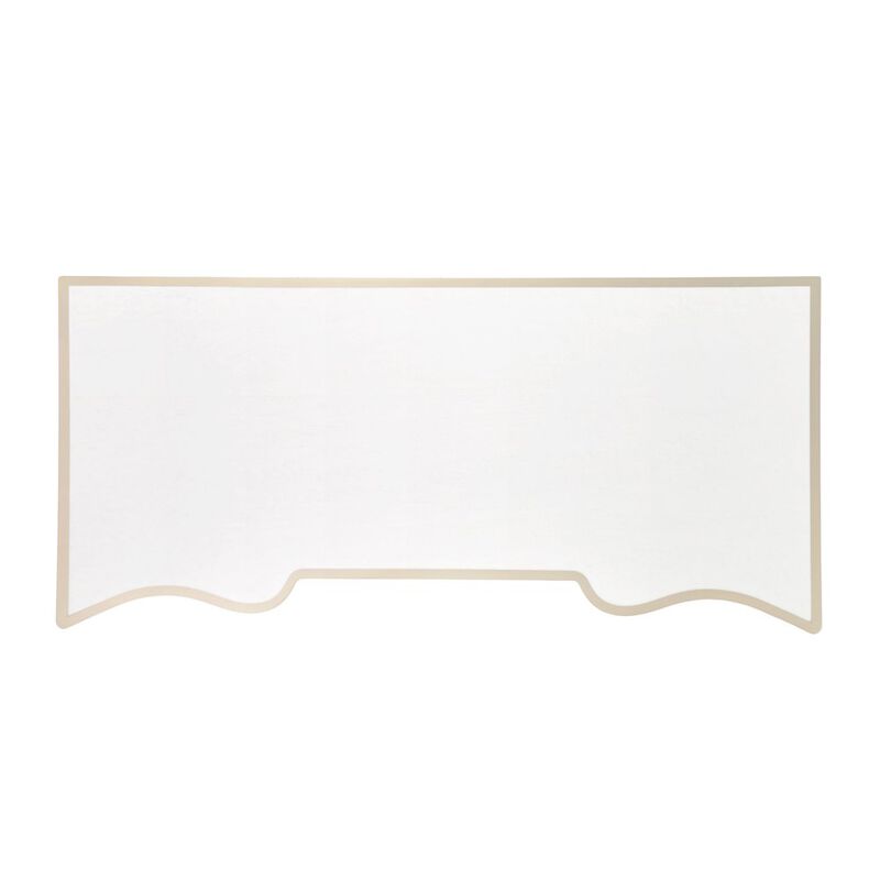 Michael Amini La Marisia 5-Drawer Chest - Creamy Pearl