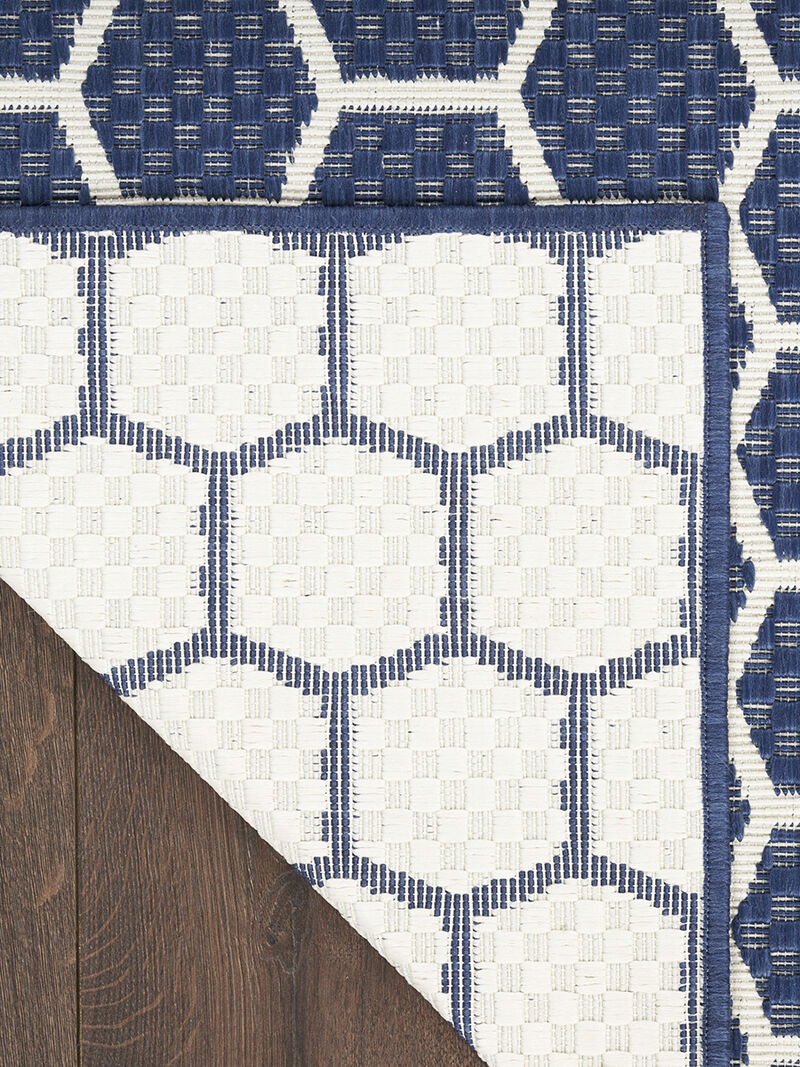 Twist Reversible TWS01 Navy 5' x 7' Rug