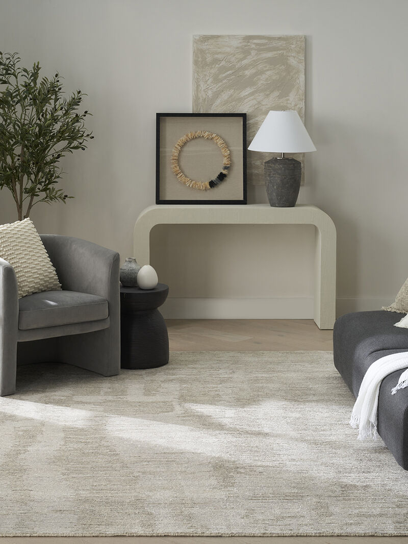 Ellora ELL01 Ivory/Gray 8'6" x 11'6" Rug