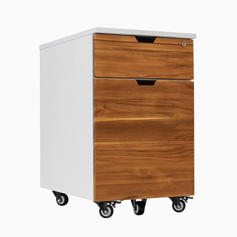 Desky Wooden Minimal Filing Cabinet image number 0