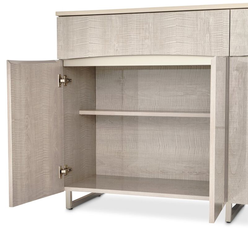 Michael Amini Marin Sideboard - Greige image number 5