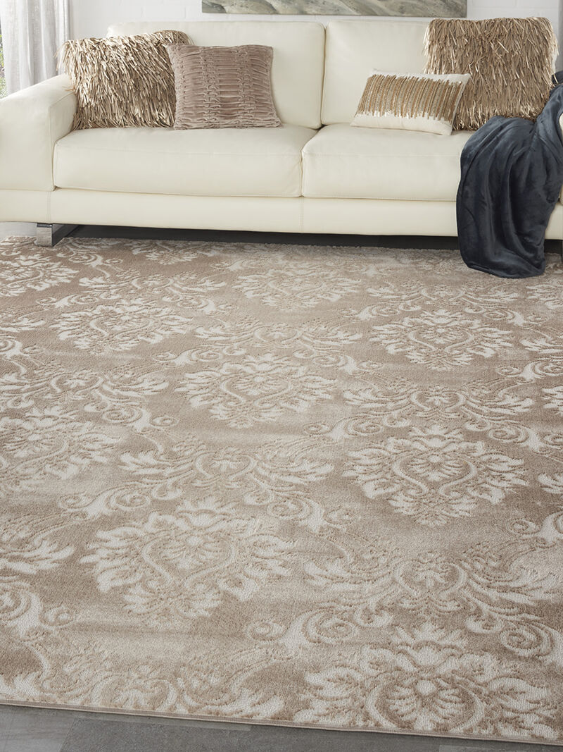 Elation ETN03 Ivory/Mocha 9' x 12' Rug