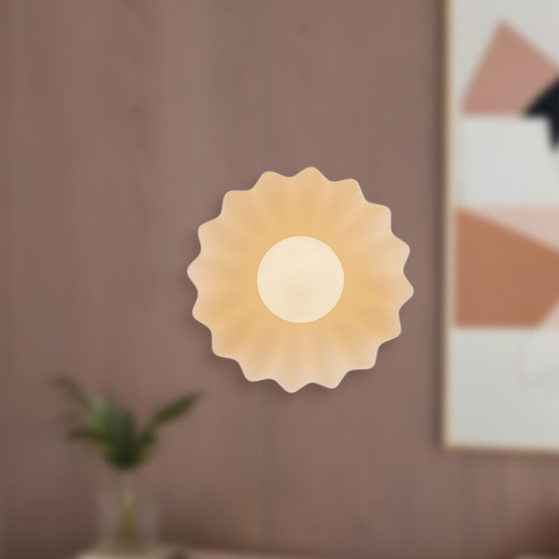 Soleil 10-in Damp-Rated Dimmable LED Wall/Vanity Light image number 2