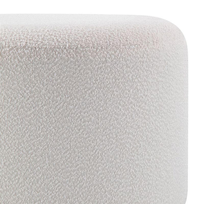 Renwil Audrina Ottoman In White Color