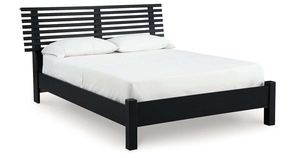 Danziar Full Slat Panel Bed