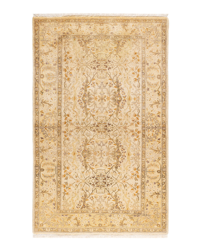 Mogul, One-of-a-Kind Hand-Knotted Area Rug  - Ivory, 3' 3" x 5' 2" image number 1