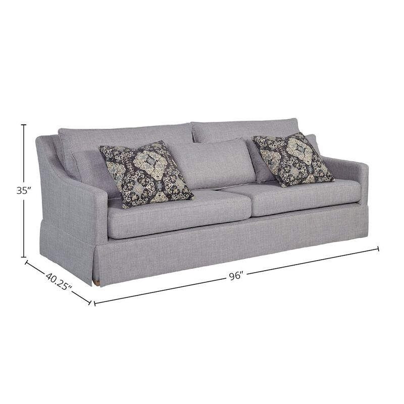 Wilmington Sofa B W/ 2 Pillows
