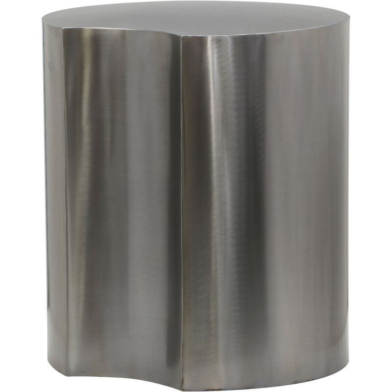 Meridian Furniture Dimple Silver End Table