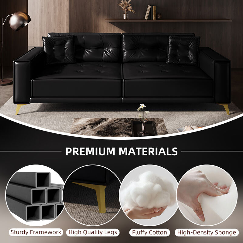 Tugnir 92.1" Pull Out Sofa Bed image number 5