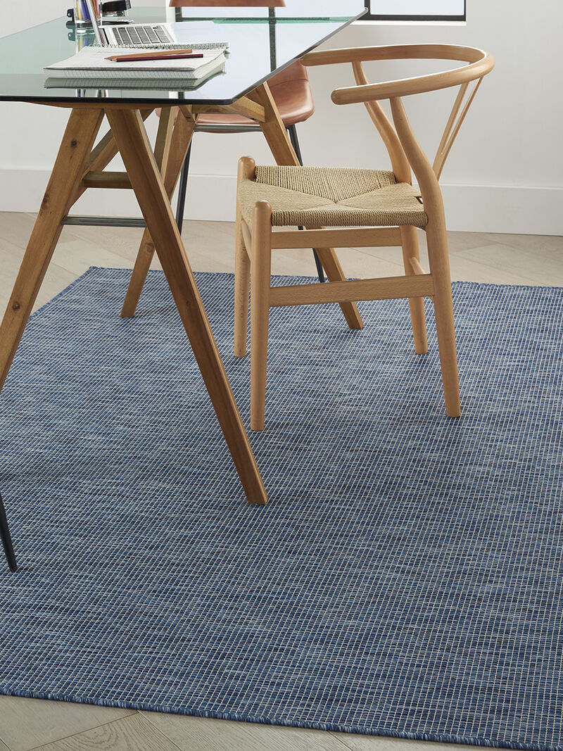 Positano POS01 Navy/Blue 4' x 6' Rug