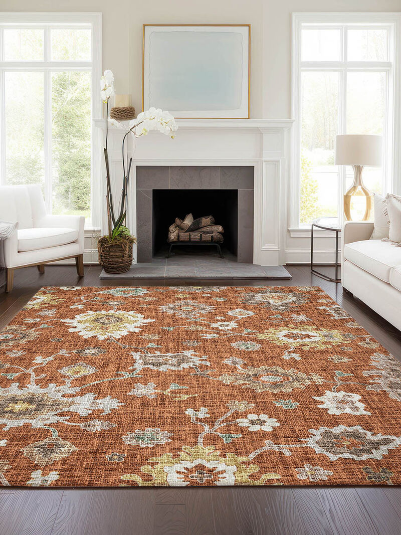 Portico PO6 Paprika 5' x 7'6" Rug