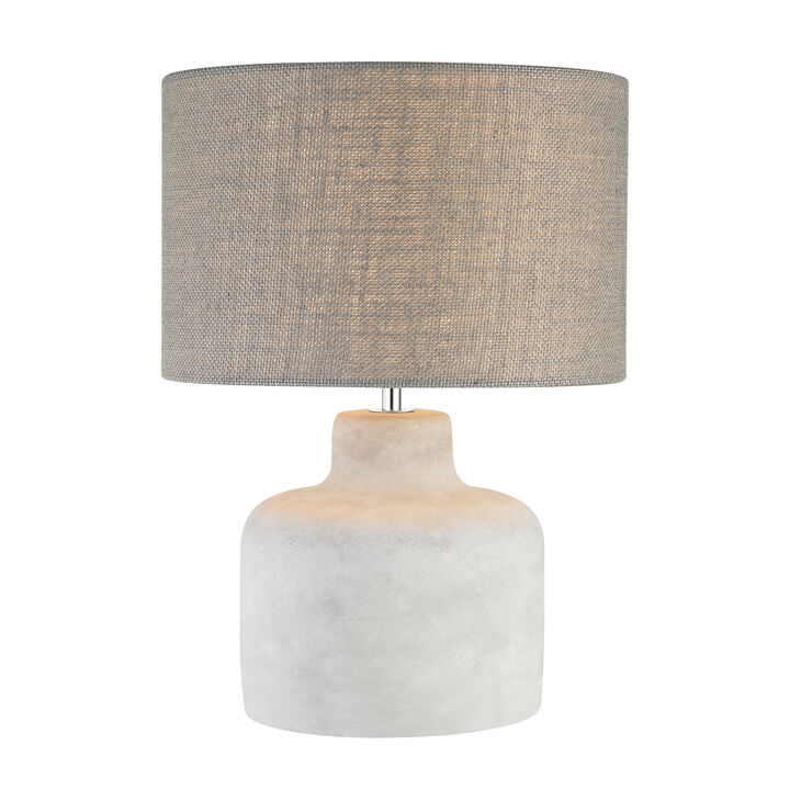 Rockport 17'' High 1-Light Grey Table Lamp