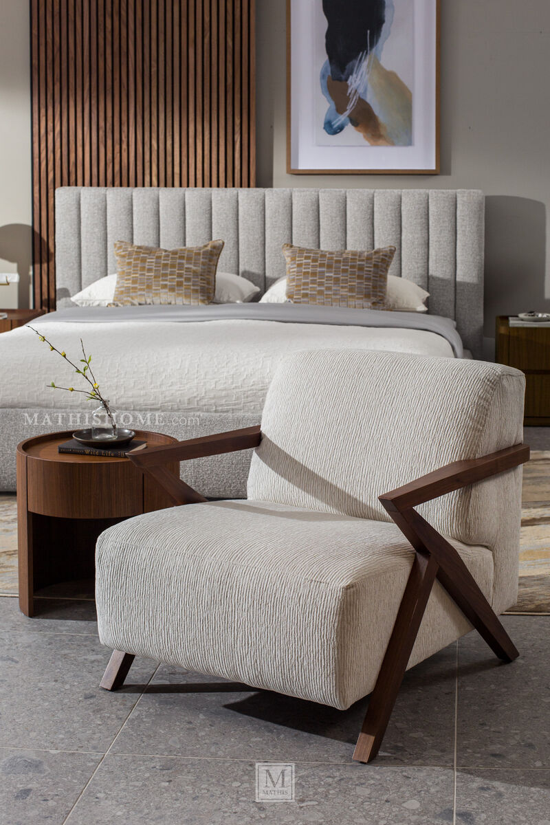 Ian Wood Accent Chair