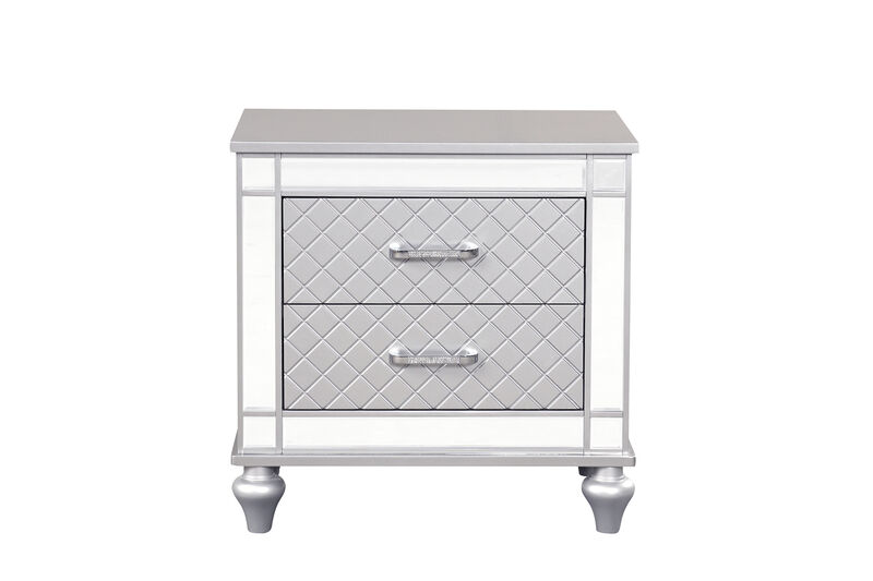 Livorno 2-Drawer 27 in. W Nightstand