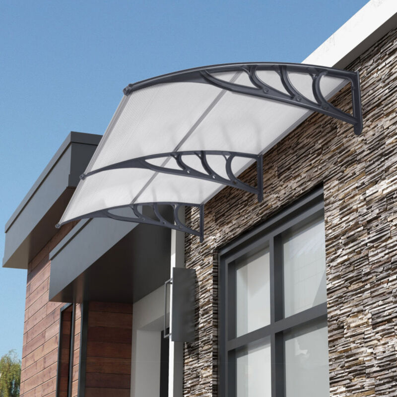 Front Door Patio Awning &ndash; Outdoor Canopy Overhang for Shade & Weather Protection
