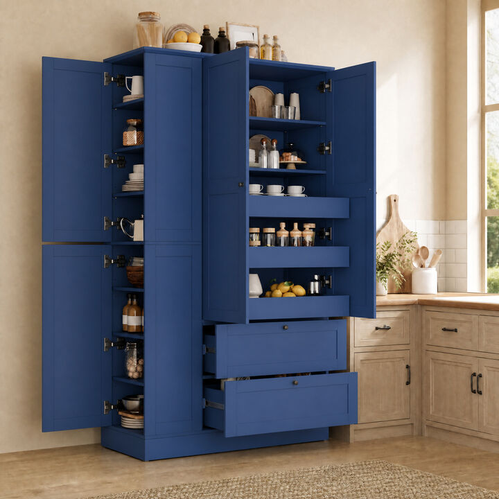 Dilksu Kitchen Pantry Cabinet