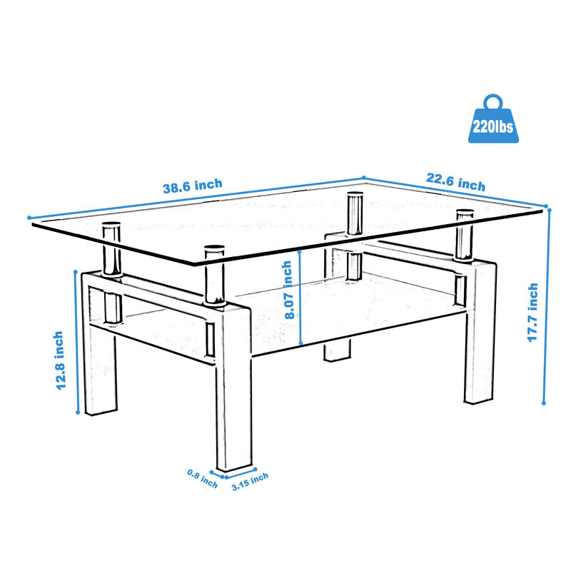 Klikuf Mordern Coffee Table image number 9