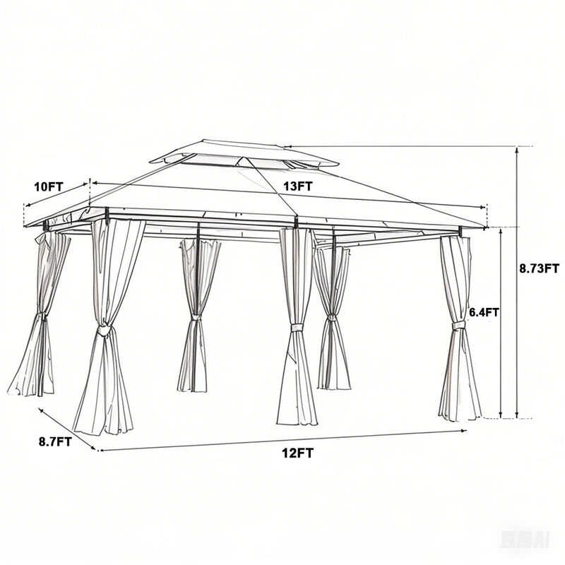 TATEUS Gazebo image number 3