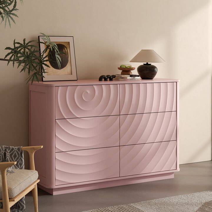 Vudnox 6 Drawer Dresser