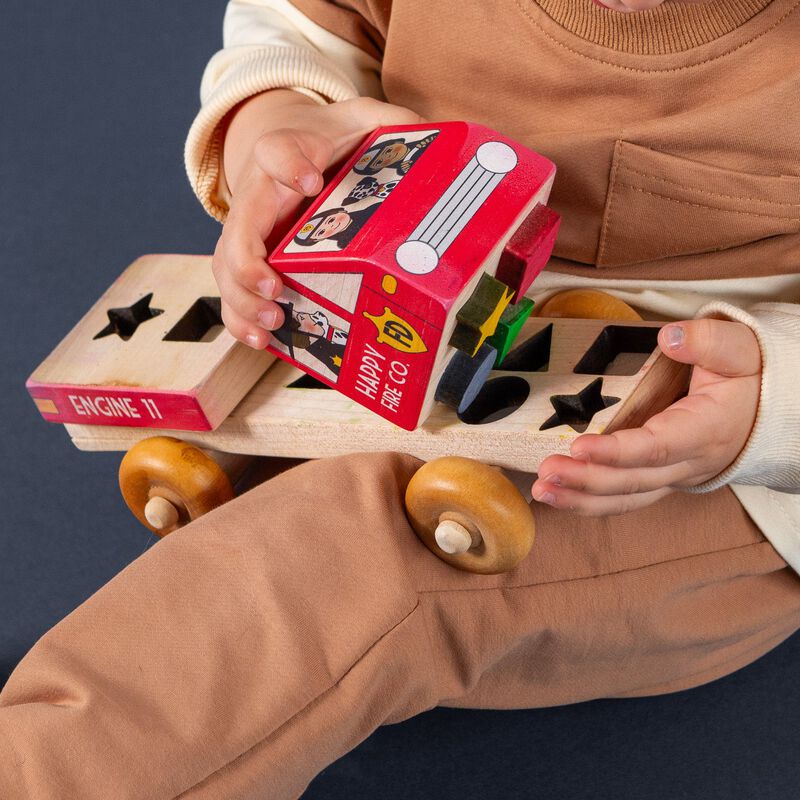 Stackable Puzzle - Fire Truck image number 3