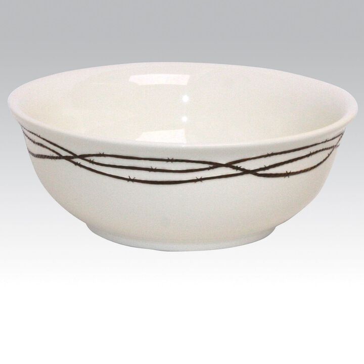 Barbwire Serving Bowl