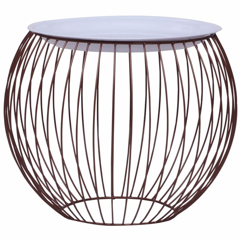 vidaXL Coffee Table Gold  20"