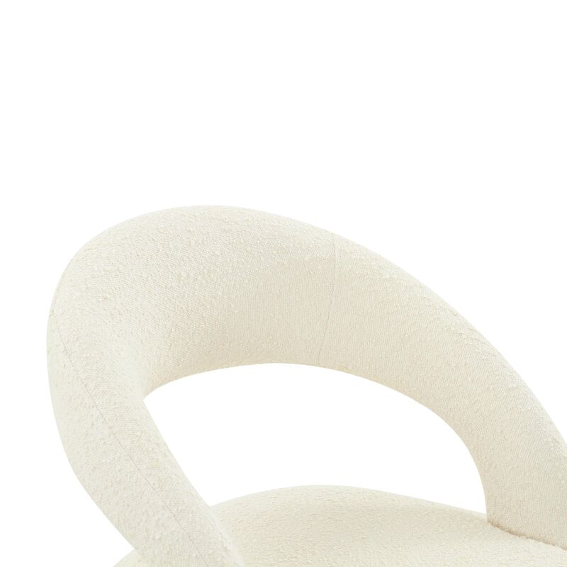 Rocco Black Boucle Dining Chair image number 4