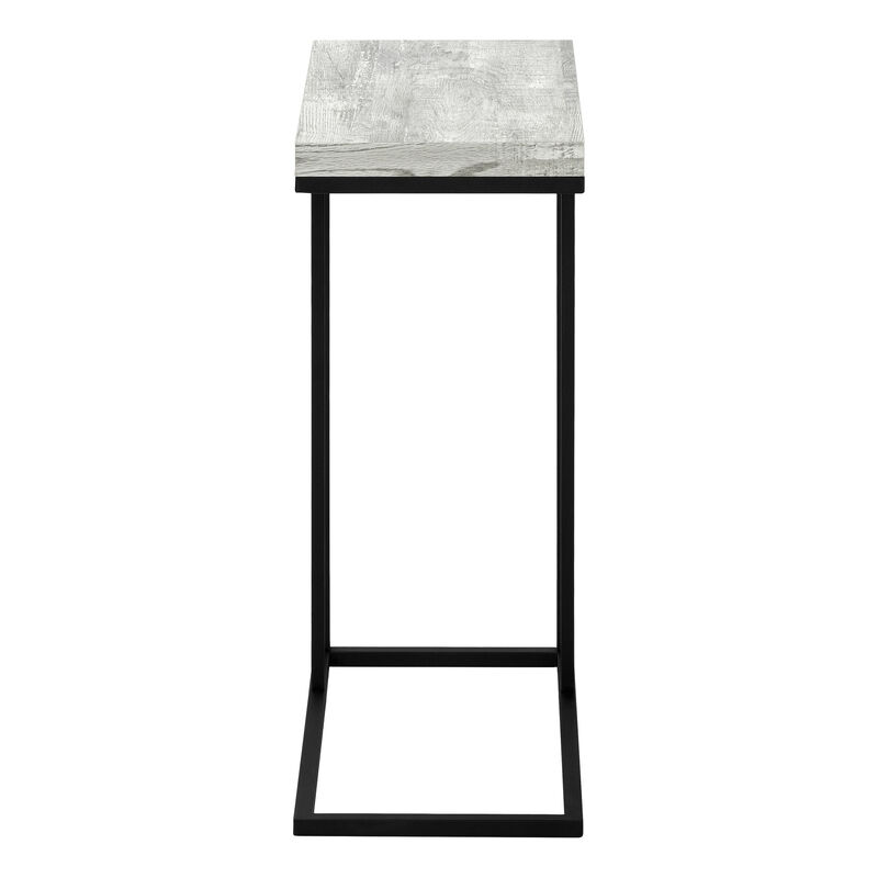 Contemporary MDF & Metal Accent Table &ndash; Space-Saving Side Table with Sturdy Base image number 1