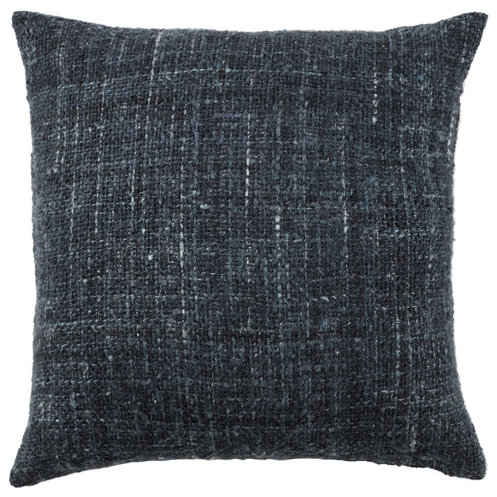 Klara Dark Slate 22"X22" Down Pillow