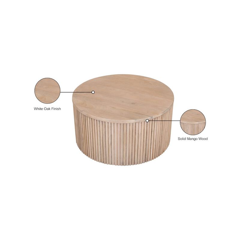 Meridian Furniture Oakhill Natural Coffee Table