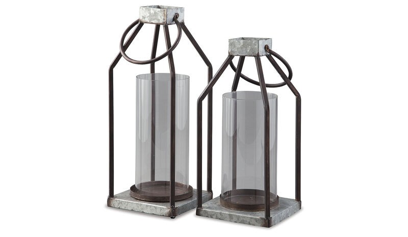 Diedrick Indoor/Outdoor Lantern (Set of 2) image number 0
