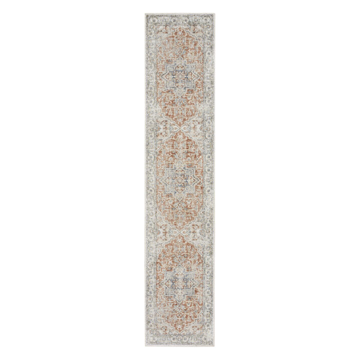 HomeRoots Oriental Washable Runner Rug