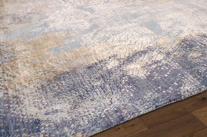 Pasargad Home Cosmo Hand-Knotted Silk & Wool Area Rug,  8'11" X 12' 1", Multi image number 2