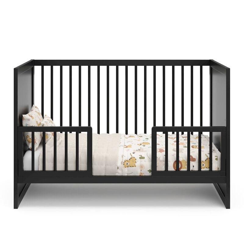 Storkcraft Calabasas 3-in-1 Convertible Crib (Black)