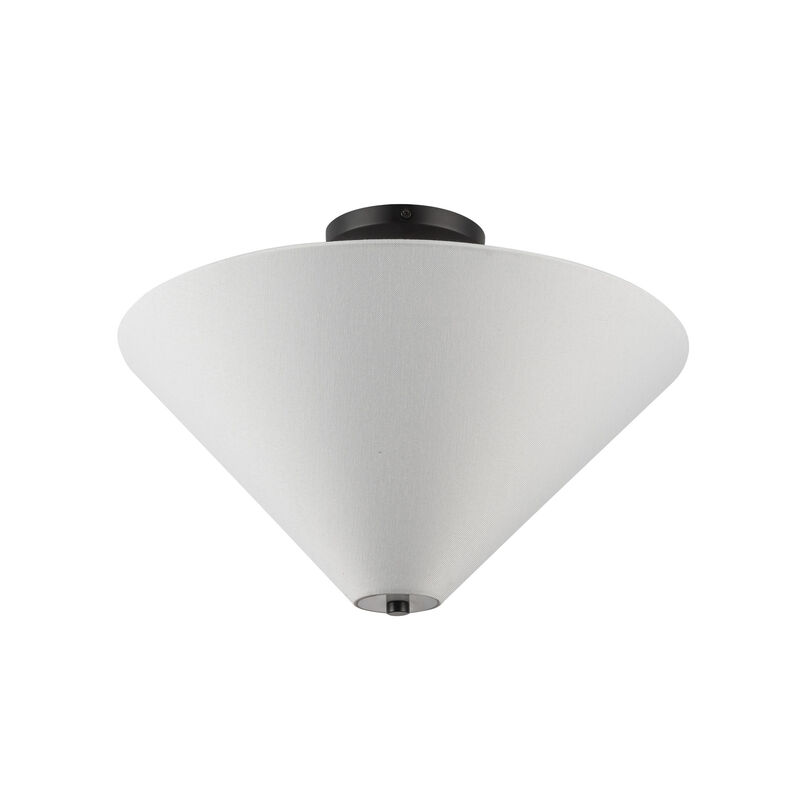 Bridgette 16 in Socket Semi Flush Mount image number 2