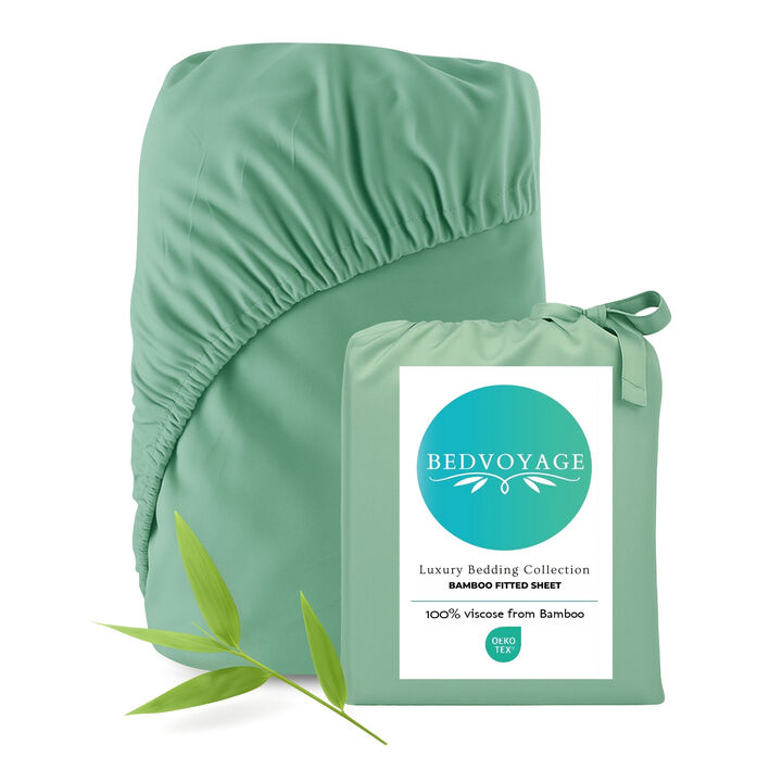 BedVoyage Luxury 100% viscose from Bamboo Fitted Sheet