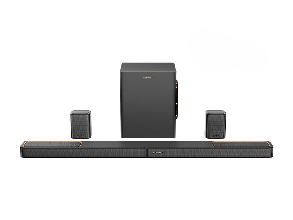 ULTIMEA Skywave F40 Boom 5.1.2ch Sound Bar with Dolby Atmos, Surround Sound System for Home Theater