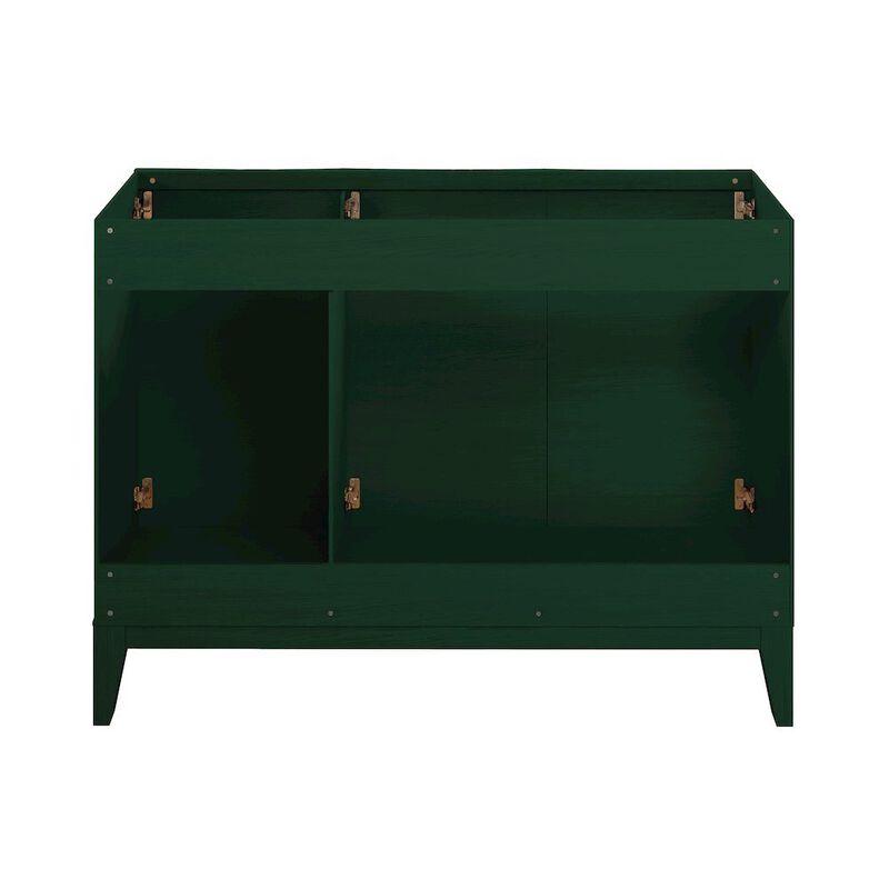 Cascade 48" Freestanding Bathroom Vanity Cabinet without Top in Green Oak image number 4