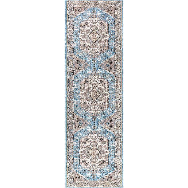 Kesan Vintage Medallion Area Rug