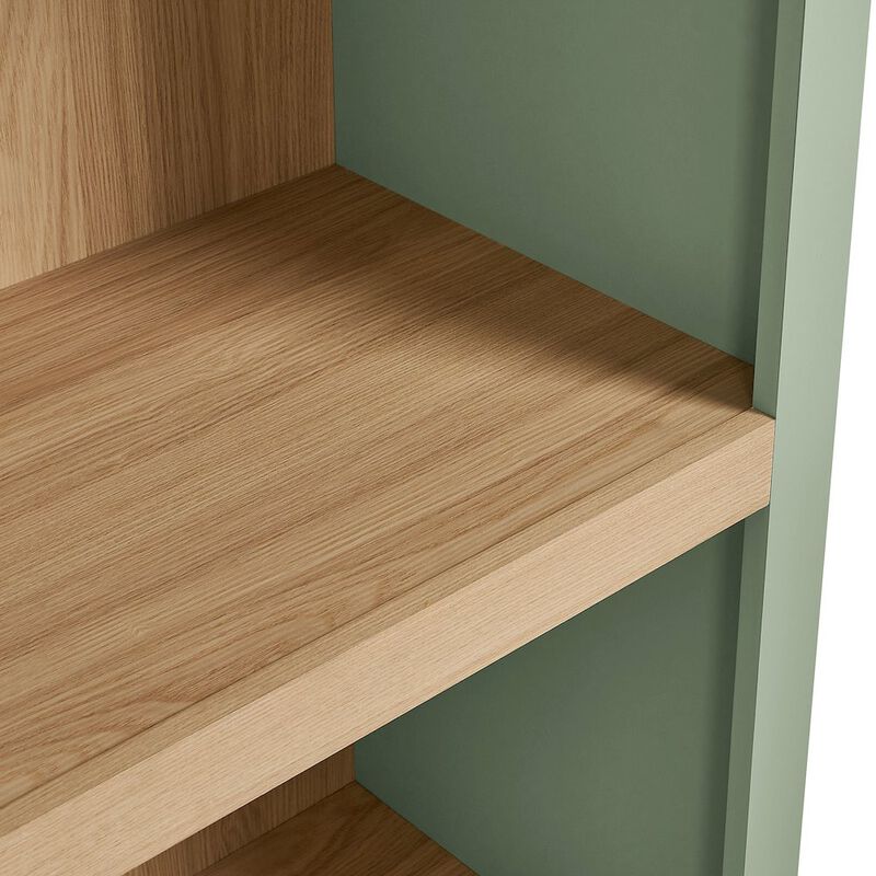 Caleb 4 Arched Display Shelf Bookcase image number 5