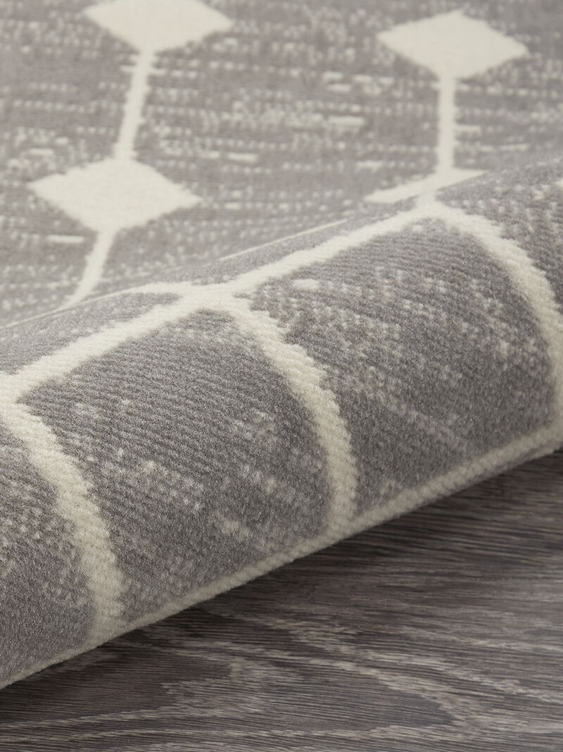 Grafix GRF37 Gray 7'10" x 9'10" Rug