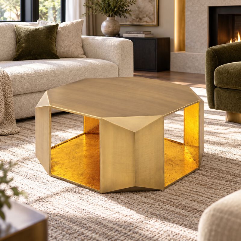 Lorvique Hexagon Coffee Table image number 1