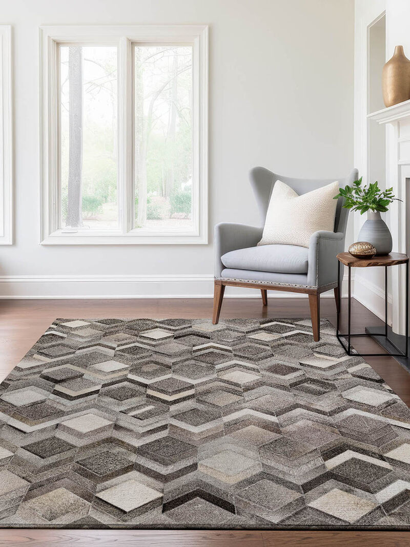 Bozeman BM5 Gray 3' x 5' Rug