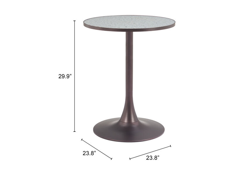 Bite Bistro Table Black & Bronze image number 6