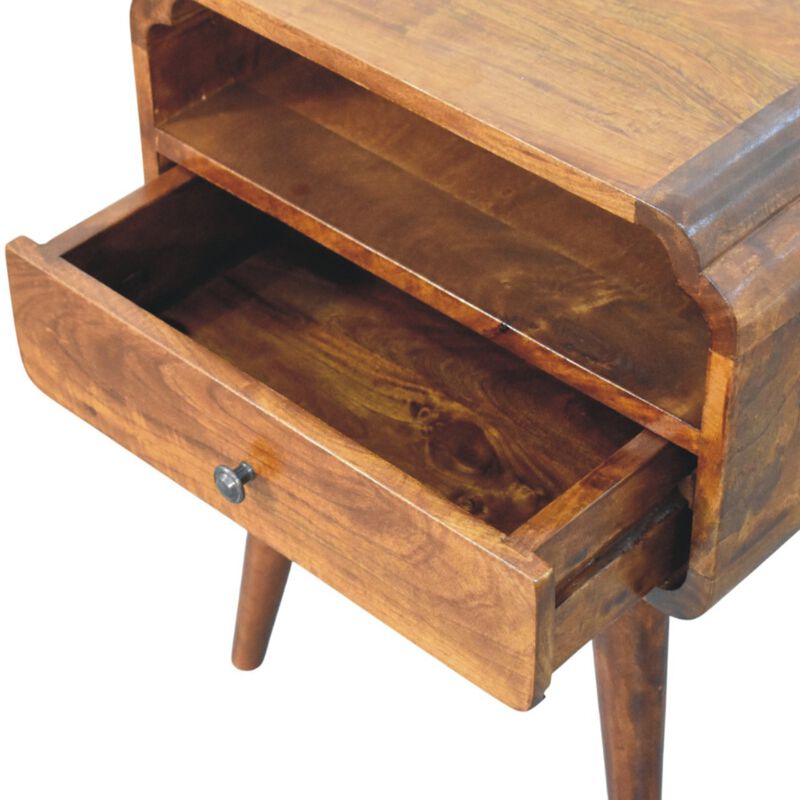 Artisan Furniture Solid Wood Newton Chestnut Nightstand