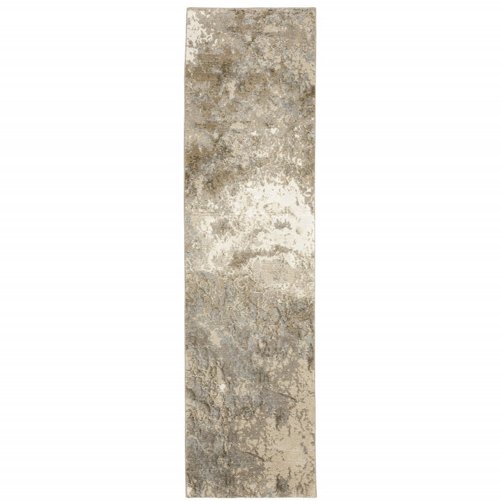 HomeRoots Abstract Runner Rug