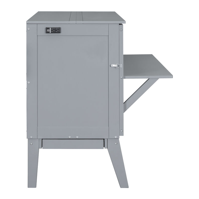 Merax Murphy Bed with Removable Shelves