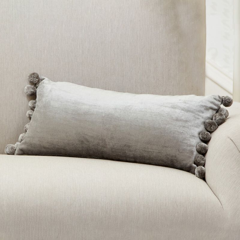 Jodhpur Slate blue oblong pillow image number 1